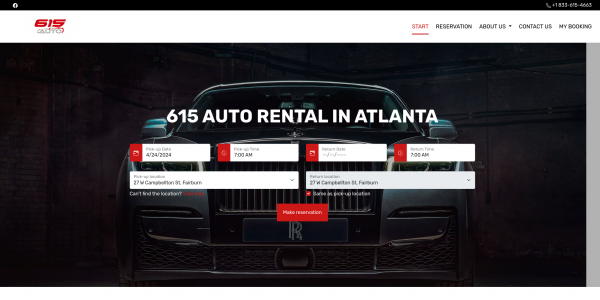 615 Auto Group Car Rental Software