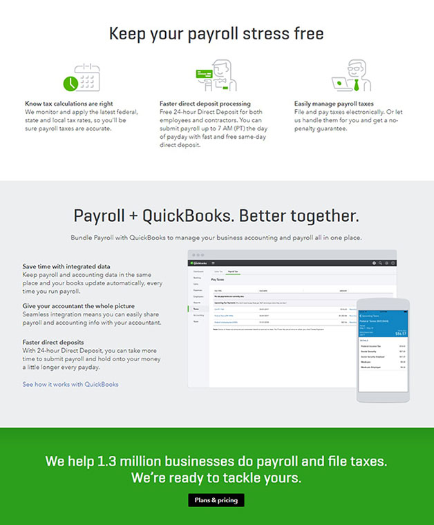 manage payroll intuit