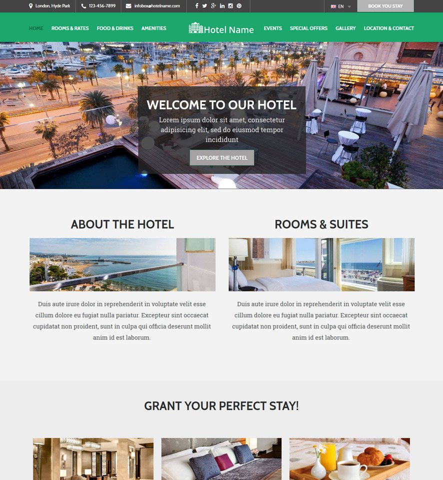 Vevs Hotel Websites Website Builder