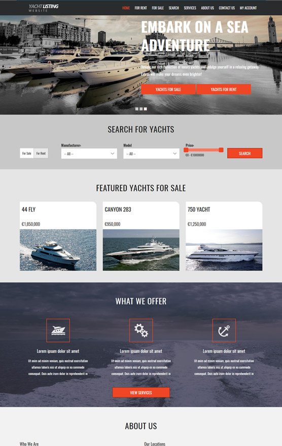 websites for yachties